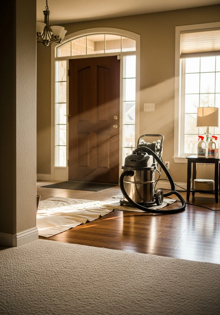 Skilled tradesperson performing detailed work on a Castle Rock home's exterior or interior.
